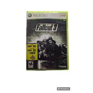 Fallout 3 (Microsoft Xbox 360, 2008) Complete w/ Manual - Tested Working